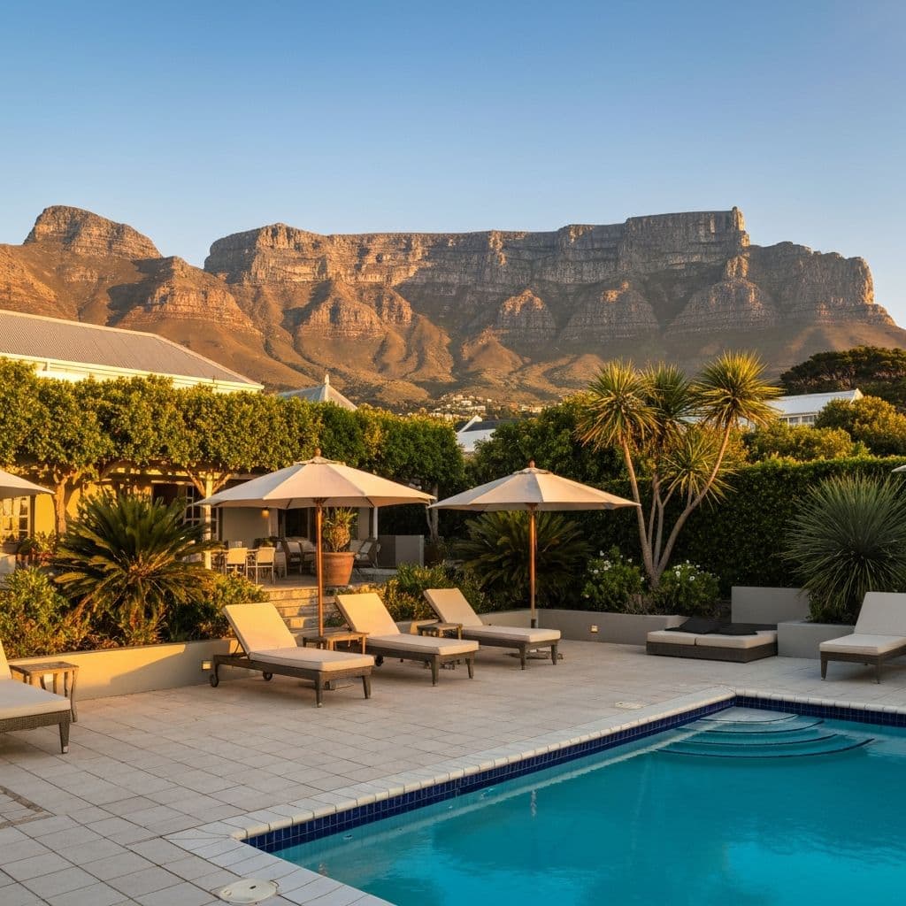 Luxury hotel in Cape Town with Table Mountain
