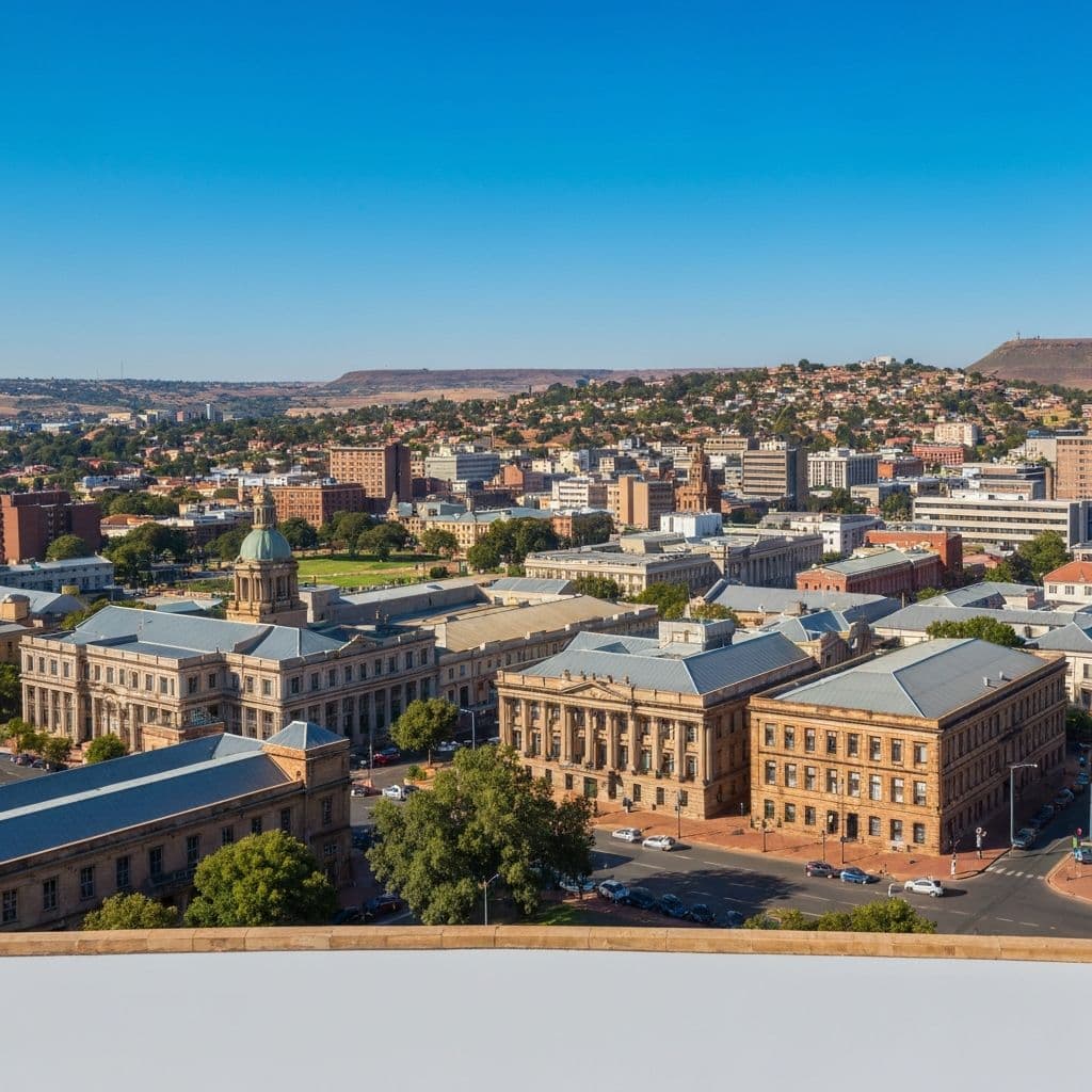 Mangaung Oval cricket stadium in Bloemfontein