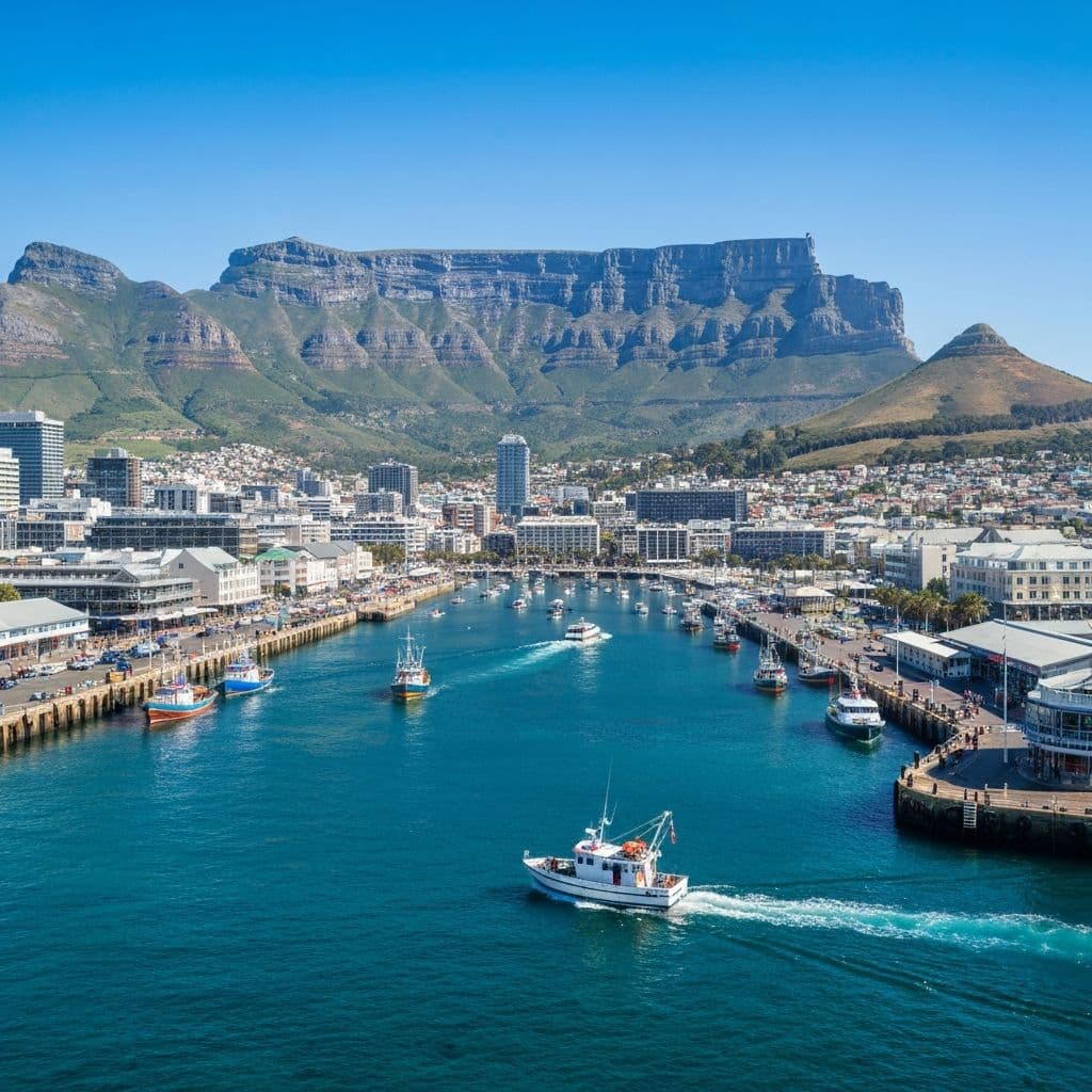 Cape Town with Table Mountain