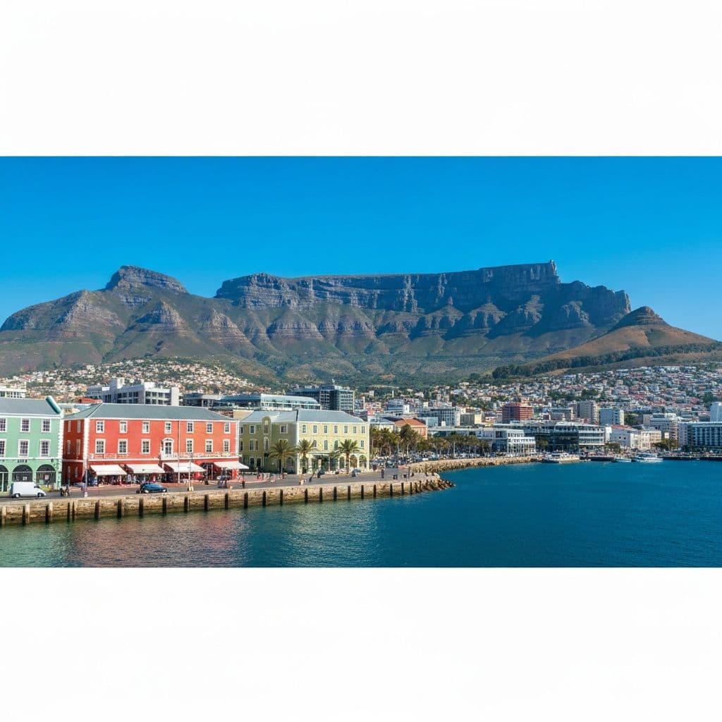 Plan your Cricket World Cup 2027 budget — Cape Town stadium with Table Mountain
