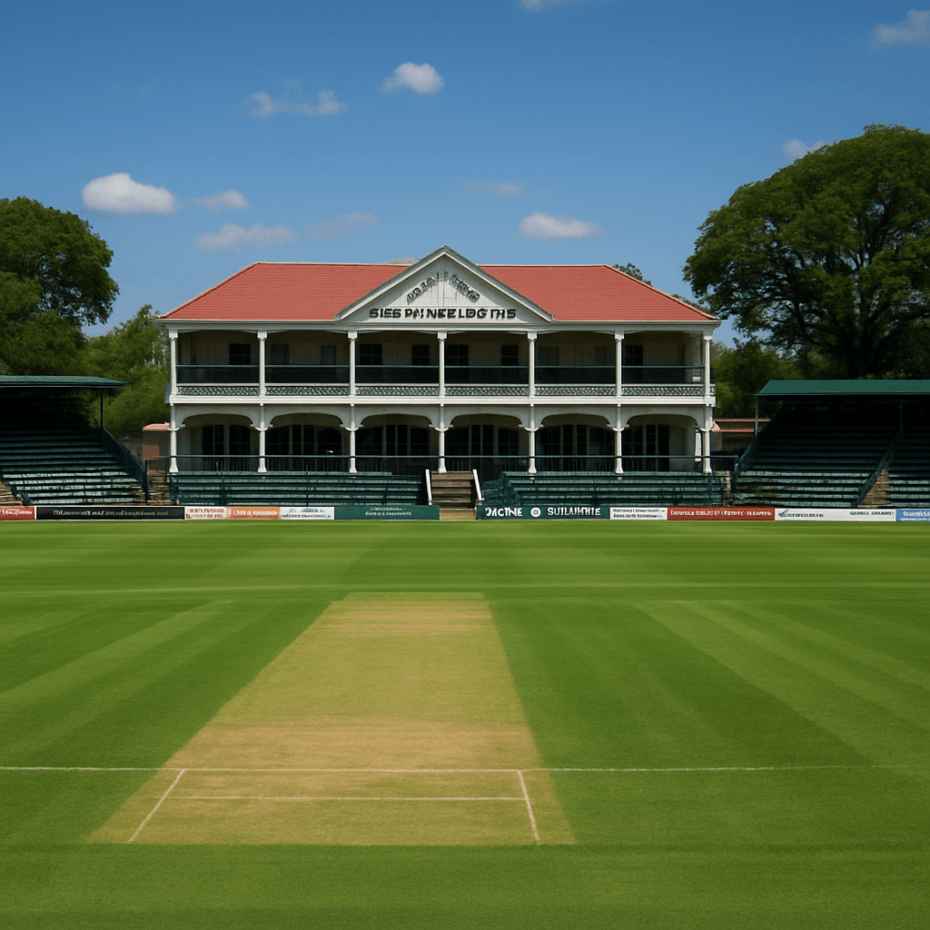 Harare Sports Club cricket stadium in Harare